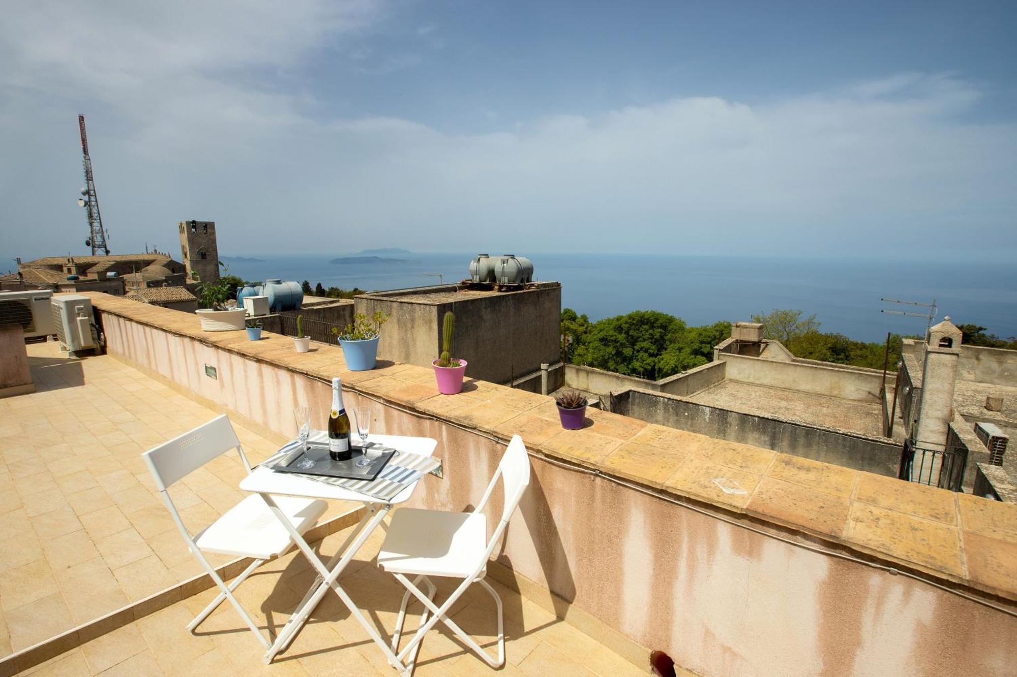 Bella Vista B&B Erice Oda fotoğraf